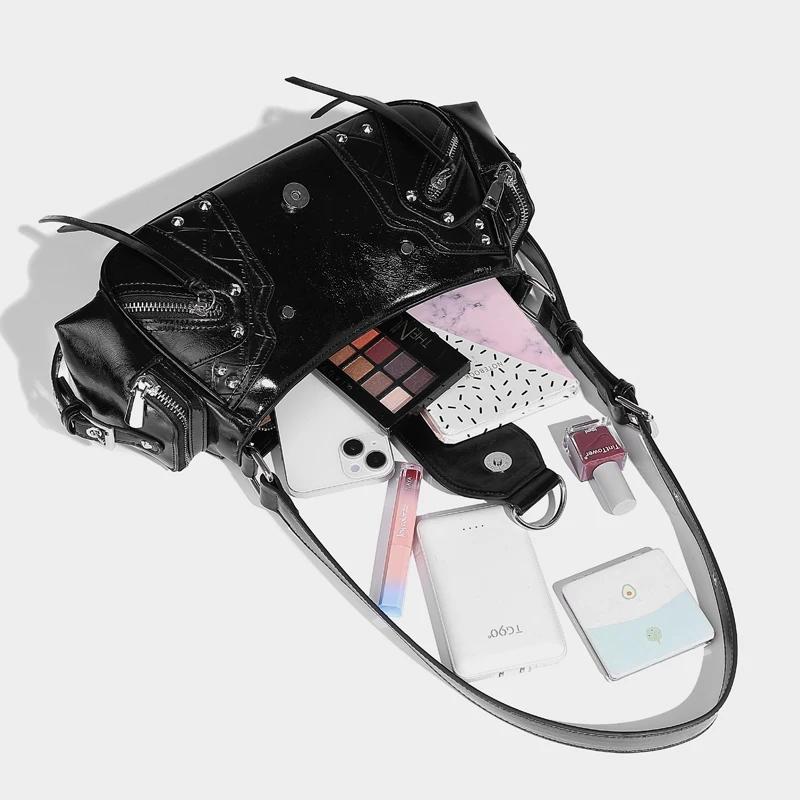 Sacs de moto et de motard pour femmes Sacs à main et sacs à main de créateurs de luxe 2025 Nouveau e