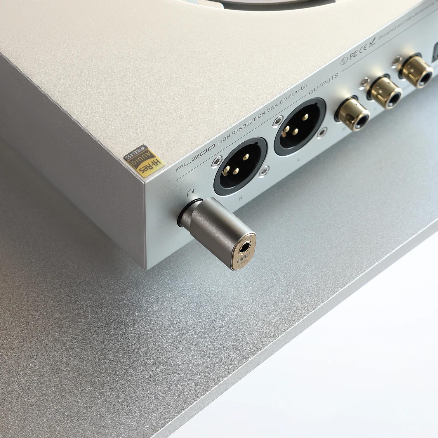 DDHiFi-Adaptateur DJ65A AL 3.5mm femelle vers 6.35mm mâle, pour écouteurs HiFi, casque, cuivre OCC h
