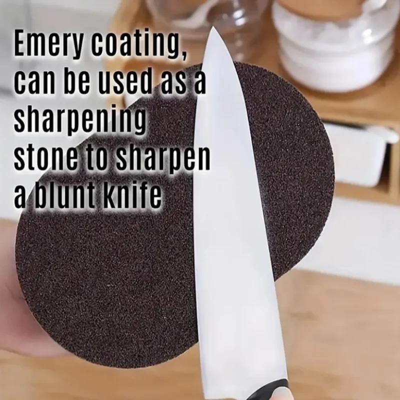 Brosse éponge magique émeri, brosse pour Pot de cuisine, fer antirouille, outil de nettoyage, brosse
