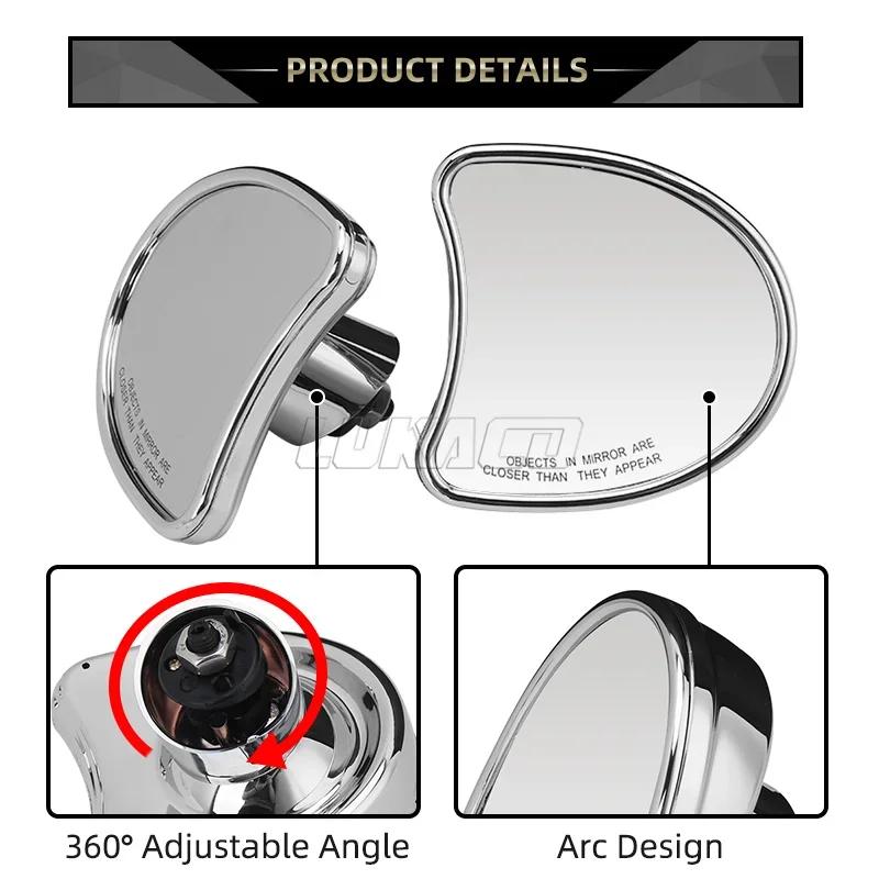 Rétroviseur pour Harley Electra Glide Ultra Limited Tri Glide 14-22, montage de carénage Batwing, ré