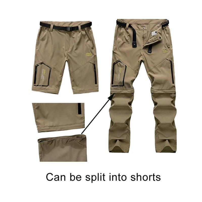TRVLWEGO pantalon de sport respirant pour hommes randonnée légère avec poche zippée pantalon de voya