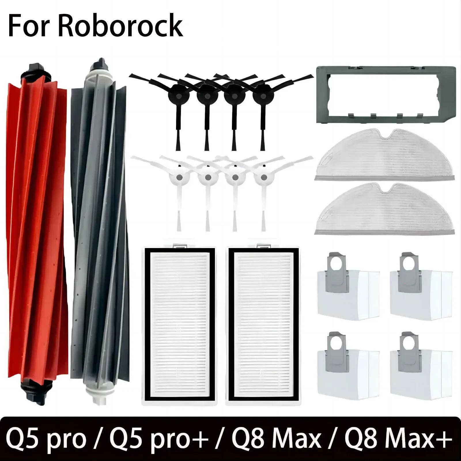 Pièces de rechange pour Roborock Q8 Max, Q8 Max +, Q5 Pro, Q5 Pro +, accessoires, brosse latérale pr