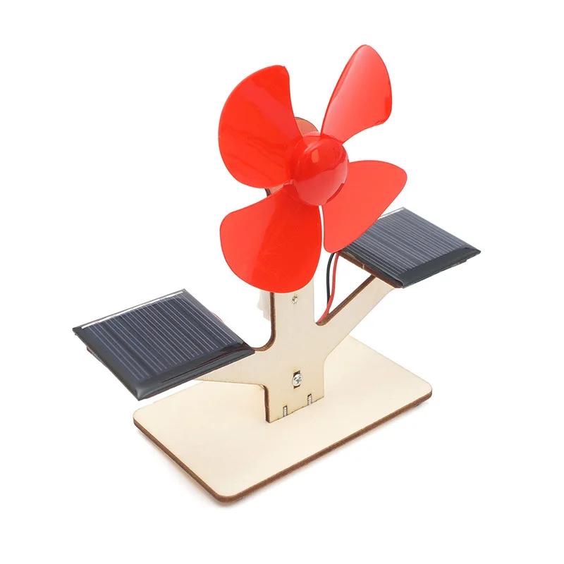 Technologie de production d'énergie de ventilateur solaire, matériaux de bricolage, jouets scientifi