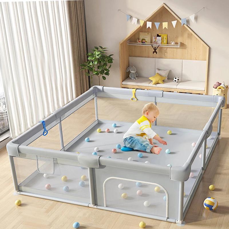 Grand parc bébé pour enfants avec protection en mousse aire de jeux bébé pour 0 ~ 6 ans enfants foss