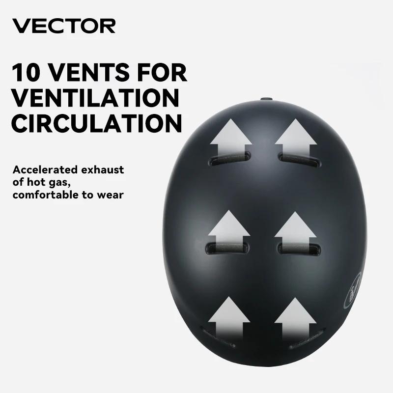 VECTOR Ski – casque de Snowboard moulé intégralement pour moto, amovible, pour mari, femme et enfant