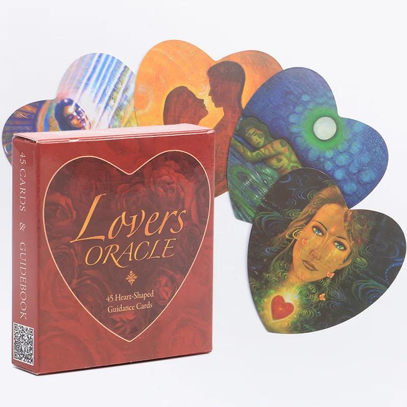 Nouveaux amoureux Oracle Tarot jeu de cartes Table de fête jeu de société pour adulte anglais Tarot 