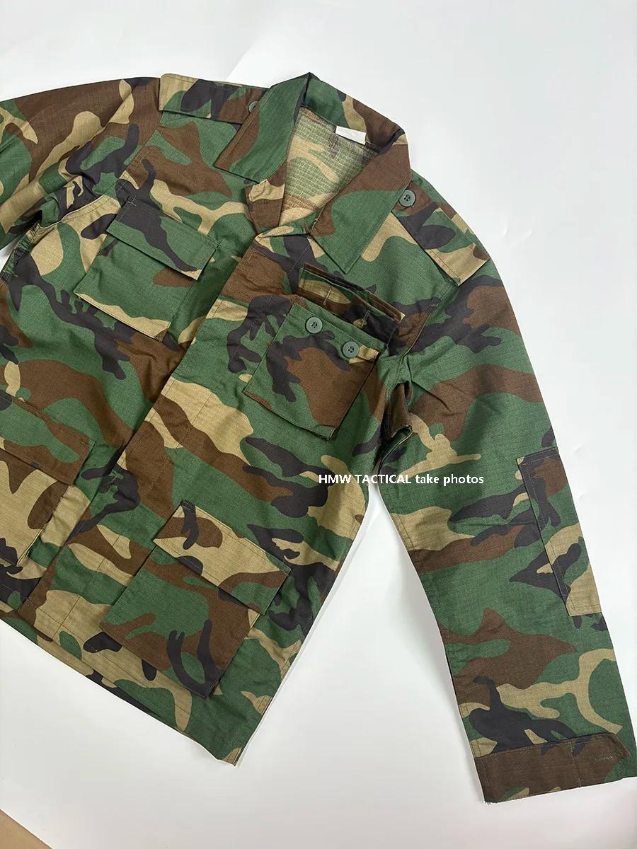Costume camouflage BDU pour hommes, résistant à l'usure, vêtements d'entraînement en plein air, M81 