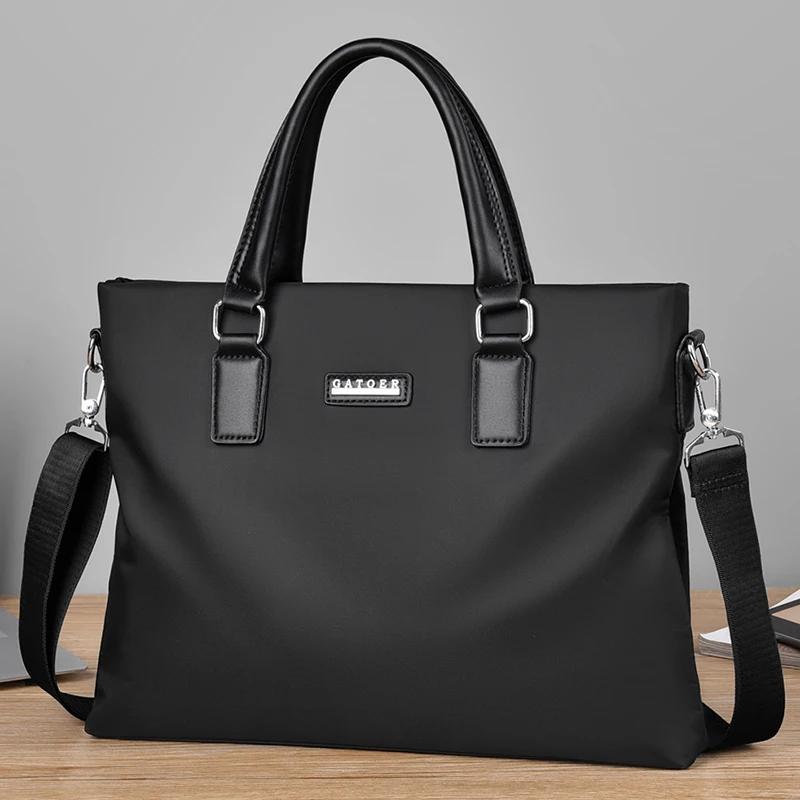 Sac à main pour ordinateur portable pour homme, sac à bandoulière, sac pour documents, sac bandouliè