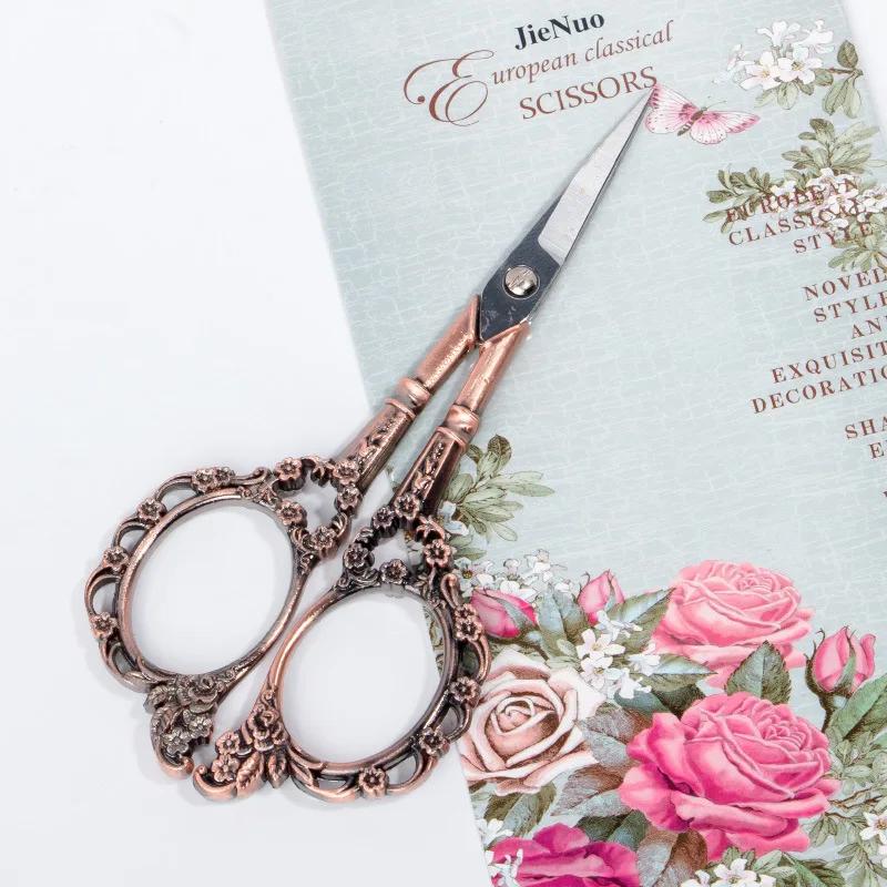 Ciseaux rétro pour Nail Art, précision des cuticules en acier inoxydable, fournitures et outils de S