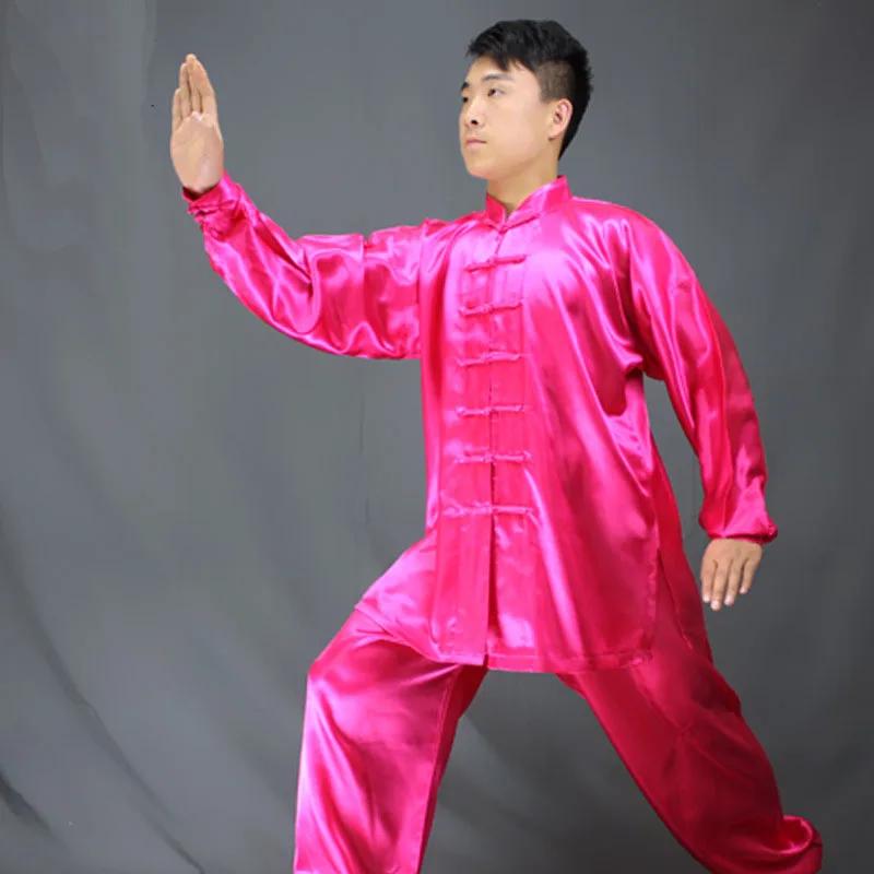 Uniformes traditionnels chinois Tai Chi Kung Fu, vêtements de gymnastique du matin pour adultes, Wus