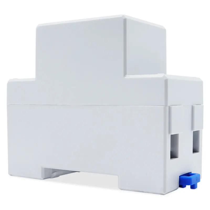 Compteur d'énergie électrique monophasé LCD KWH AC, Watt-heure numérique 220V 60A 50Hz, Rail Din éle