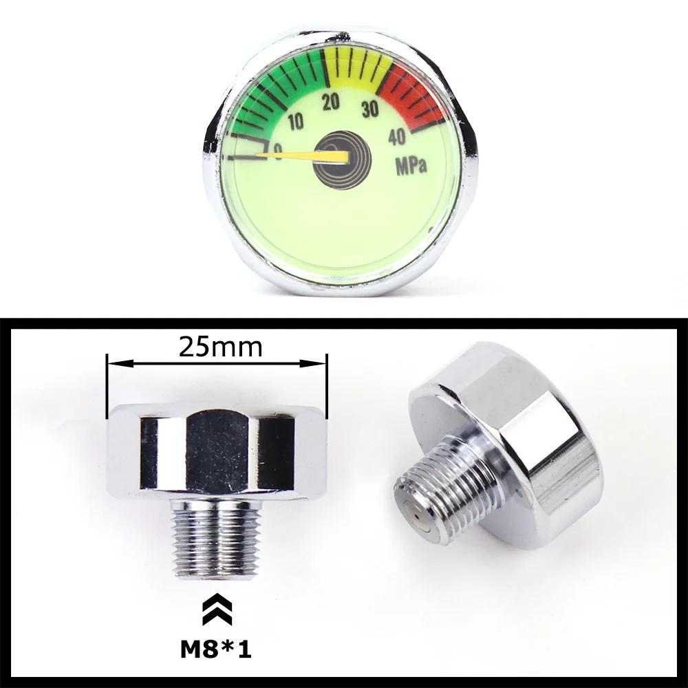 Manomètre de manomètre de mini manomètre d'air |   Filetage 1/8BSP(G1/8) 1/8NPT M10 M8 |   30PSI 300