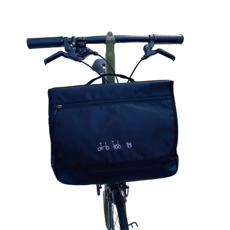 Sacs et sacoches de vélo pour Brompton Birdy BYA412, sac de rangement avant de vélo pliant, sac à ma