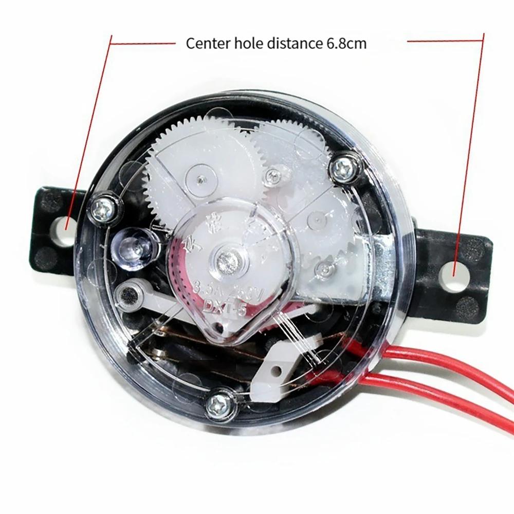 Tube de sèche-linge rotatif pour Machine à laver, minuterie de 5 minutes, 220V DXT5, 180 degrés, int