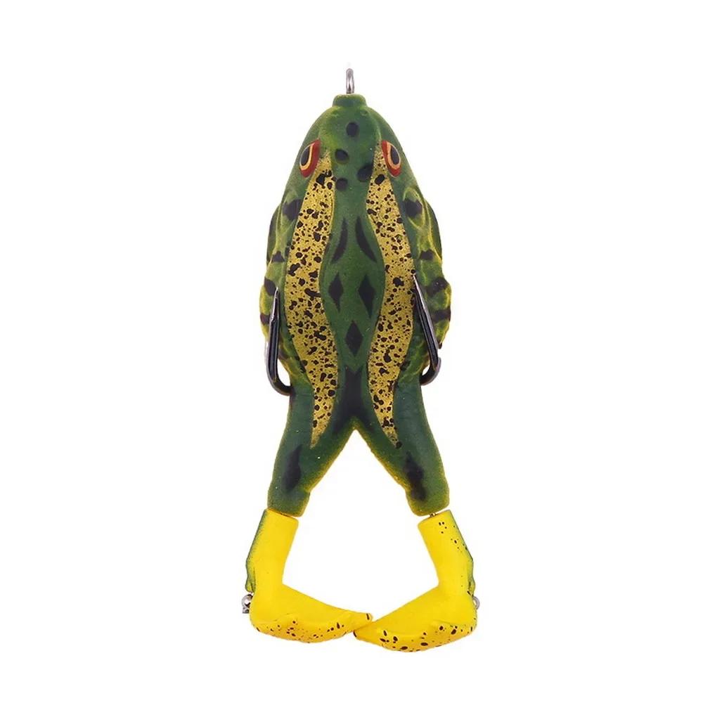 Leurre de grenouille à Double hélice, appâts souples en Silicone, 13.6g 16.6g, Wobblers Topwater, ap