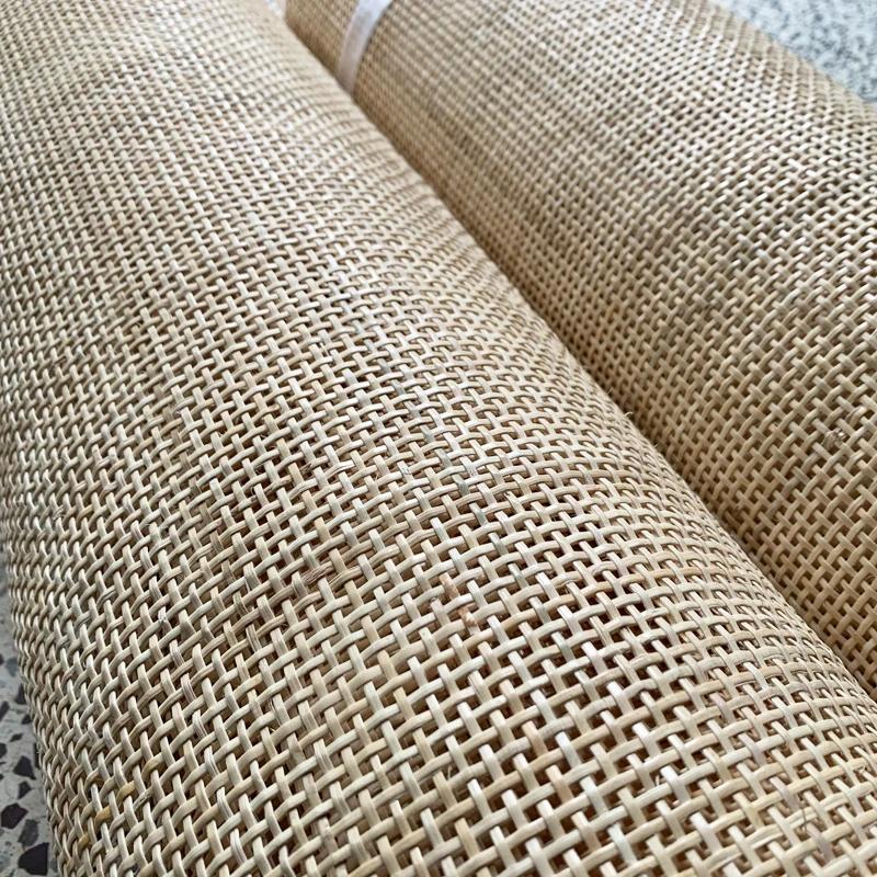 Rouleau de sangle de canne indonésienne en rotin naturel, matériaux pour la décoration de meubles, l