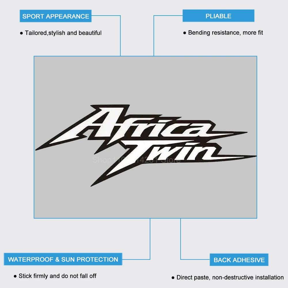 Autocollants réfléchissants imperméables pour moto, autocollants imperméables Africa Twin 750 XRV po