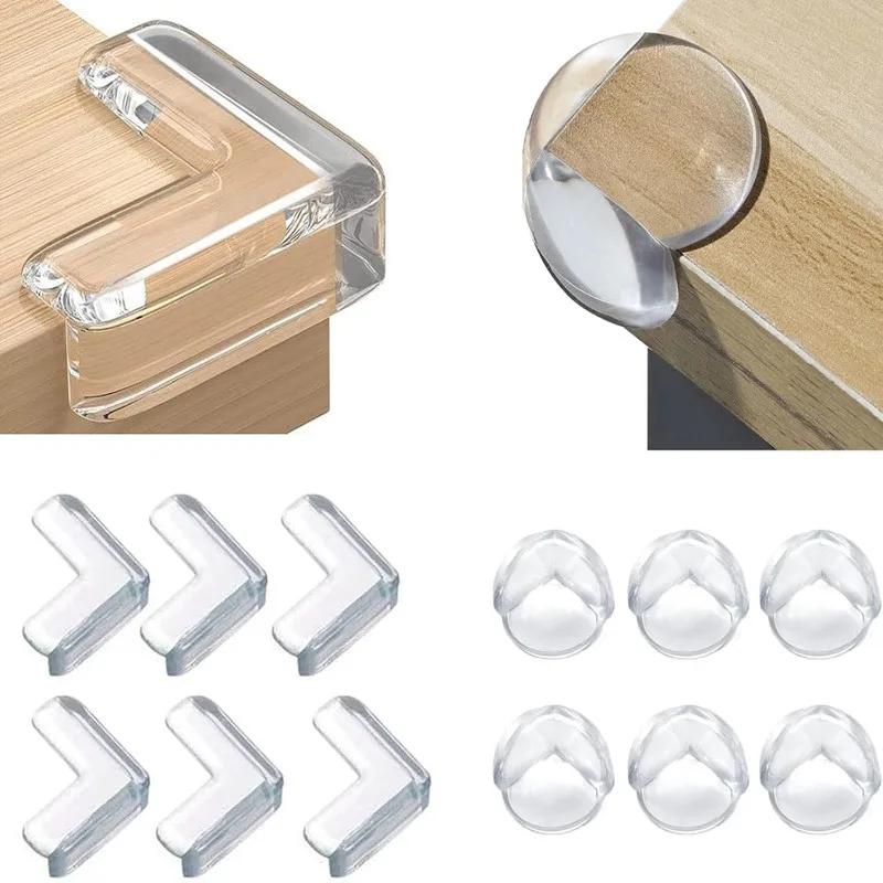 Protecteurs de coins de table pour bébé, protections anti-collision transparentes pour enfants, couv