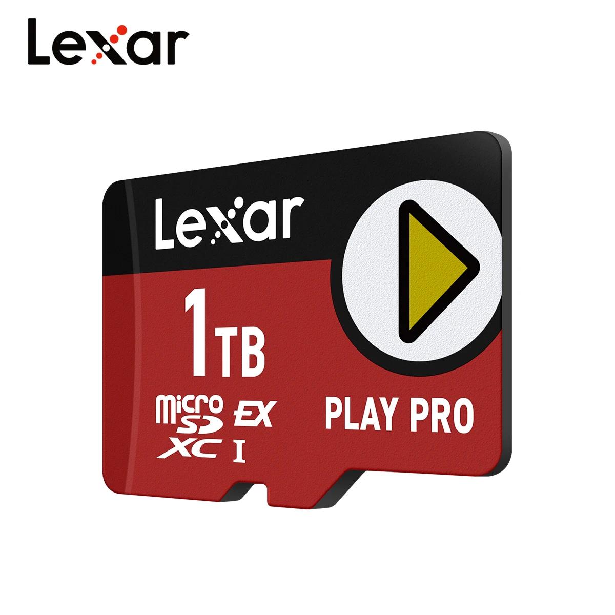 Lexar PLAY PRO carte vitesse de lecture Max 900 mo/s 256GB 512GB 1 to V30 microSDXC carte mémoire Ex