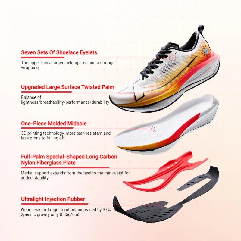 Chaussures de course Xtep modèle 2.0 homme automne - Confort, stabilité, coussin rebond baskets