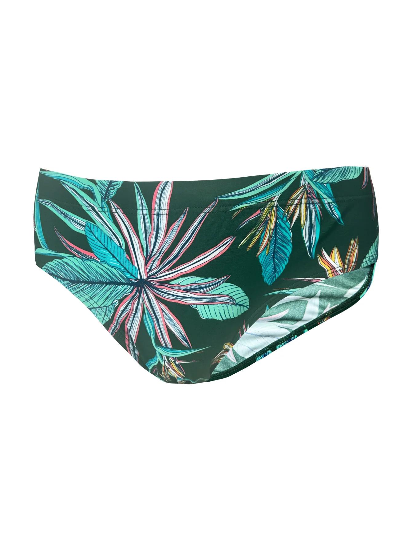 Pantalon natation professionnel imprimé triangle homme - Compétition course 2018