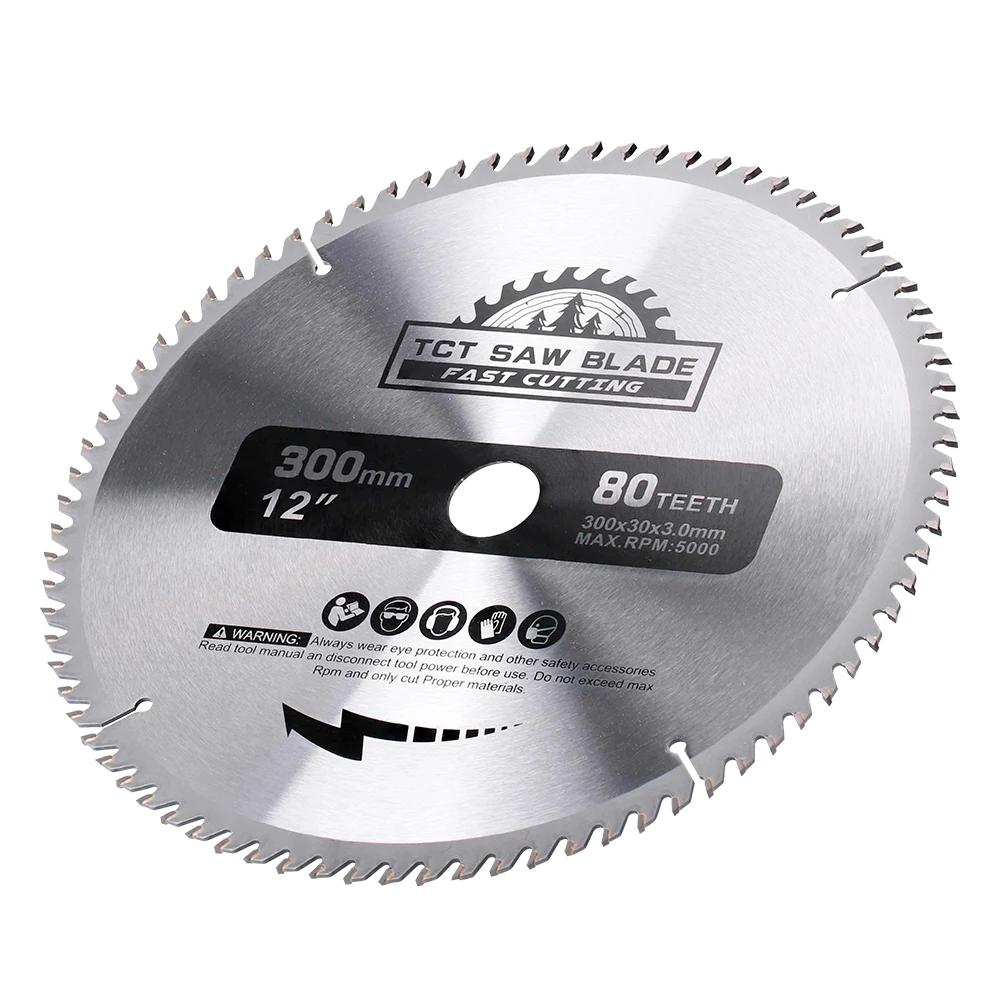 XCAN lame de scie à bois 230 235 250 254 255 300mm TCT disque de coupe de bois lame de scie circulai