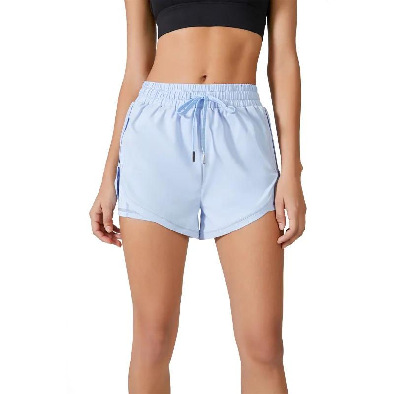 Short yoga femme spandex néon fitness course entraînement legging sport