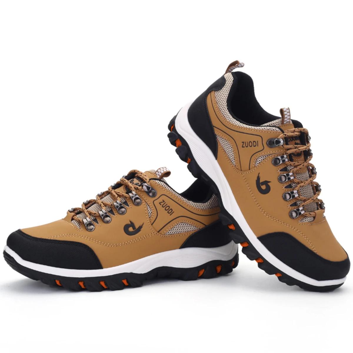 Modèles d'automne et d'hiver, chaussures de randonnée imperméables pour hommes, chaussures de sport 