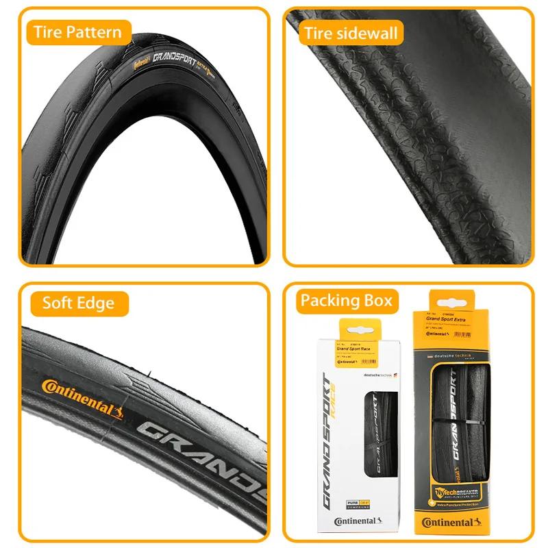 2 pneus de vélo de route pliables Continental ULTRA Sport III & GRAND Sport Race 700x25C 700x23C 700