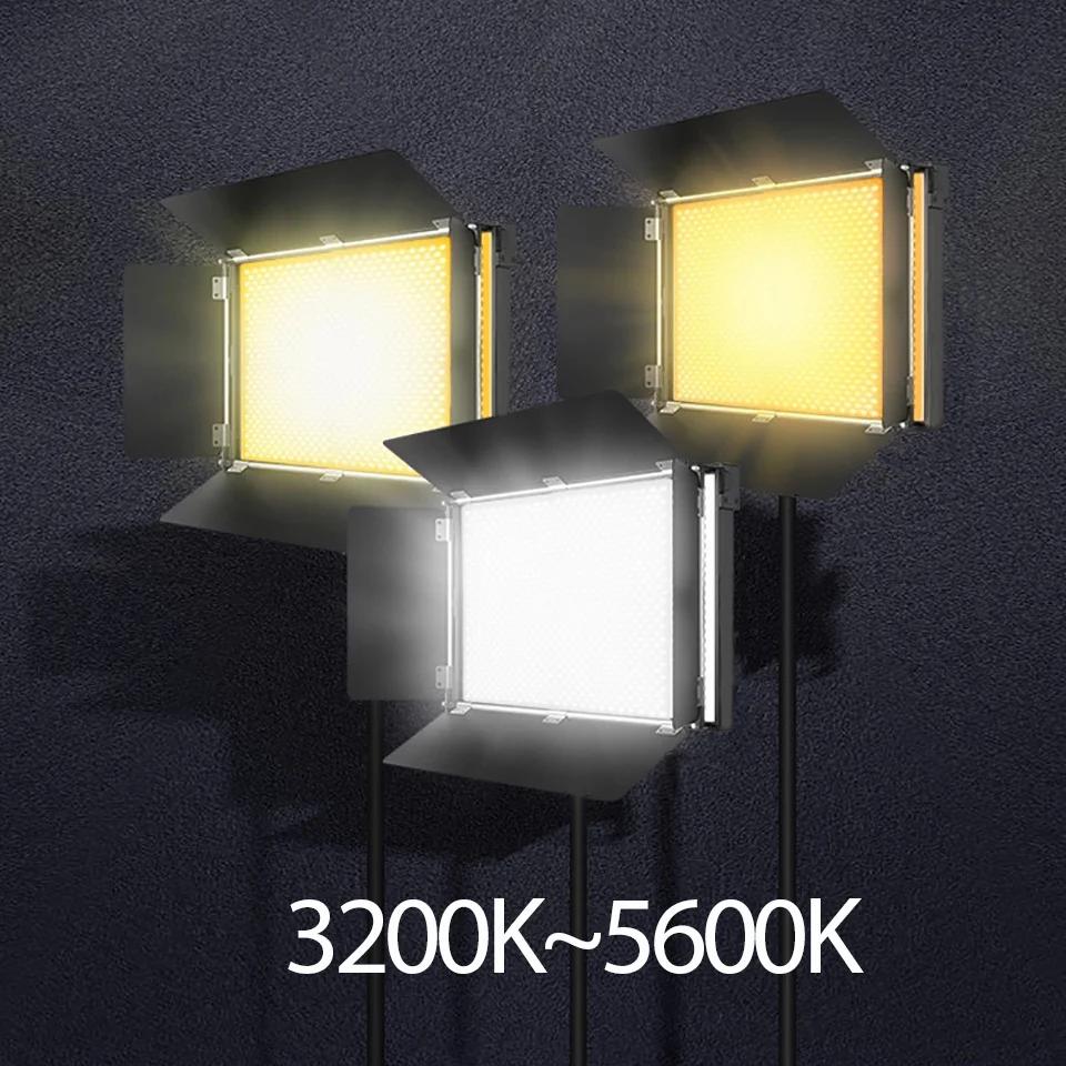 LED Photo Studio lumière pour Youbute jeu vidéo en direct éclairage sur caméra 50W Portable enregist