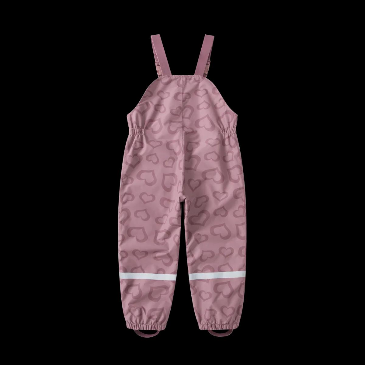 HONEYKING enfants pantalons de pluie imperméables combinaisons pour bébés filles salopette pantalons