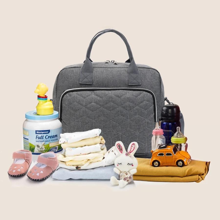 Sac à langer imperméable pour bébé, sac de voyage pour maman, sacs à langer pour poussette, sacs à b