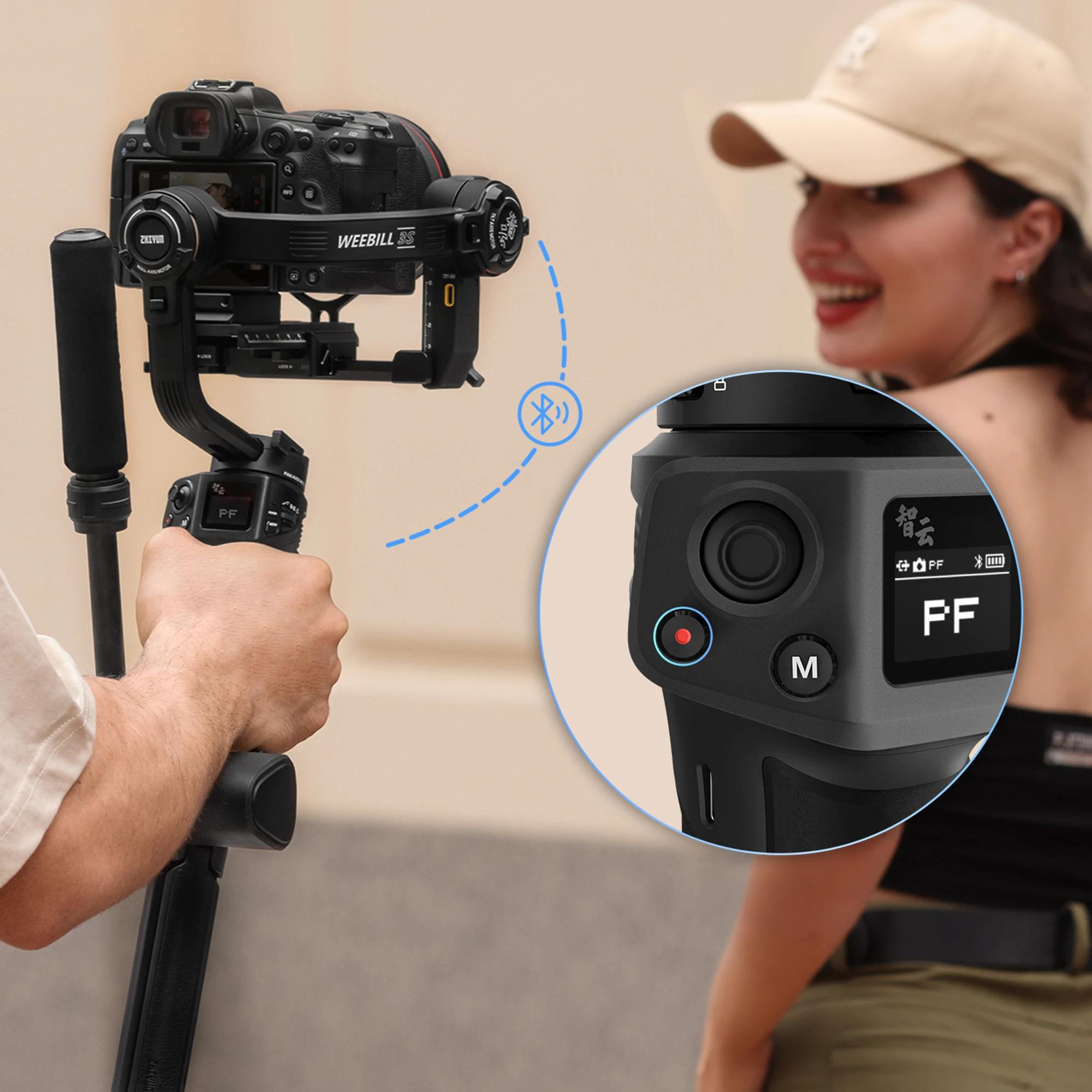 ZHIYUN-Weebill 3S stabilisateur de caméra à cardan 3 axes, pour appareil photo reflex numérique, san