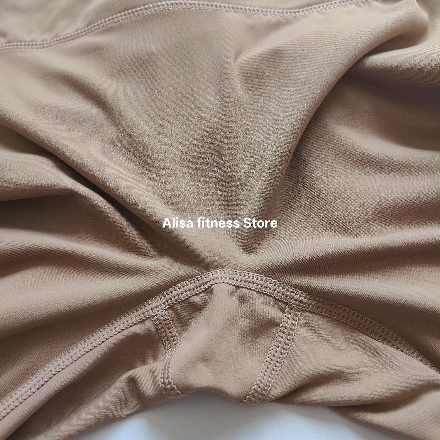 Shorts de yoga taille haute pour femme, respirants, élastiques, pour la gym, le sport, la course et 