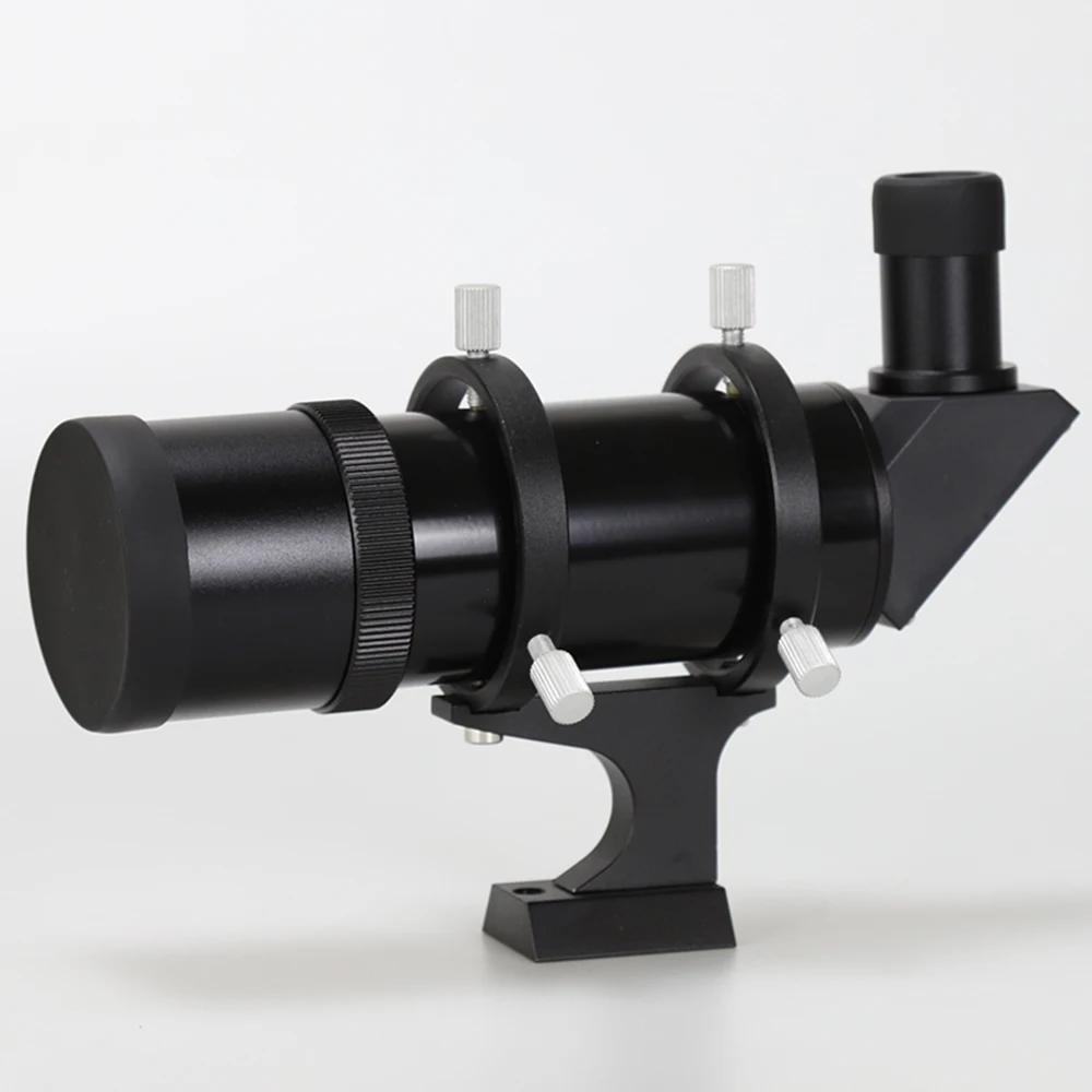 EYSDON 9x50mm portée de recherche d'image correcte à Angle droit OTA avec anneaux de guidage de serr