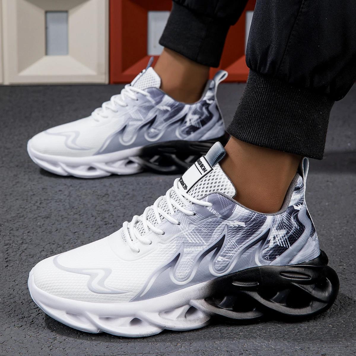 2025 unisexe chaussures de course hommes femmes léger maille respirant confortable plat doux chaussu
