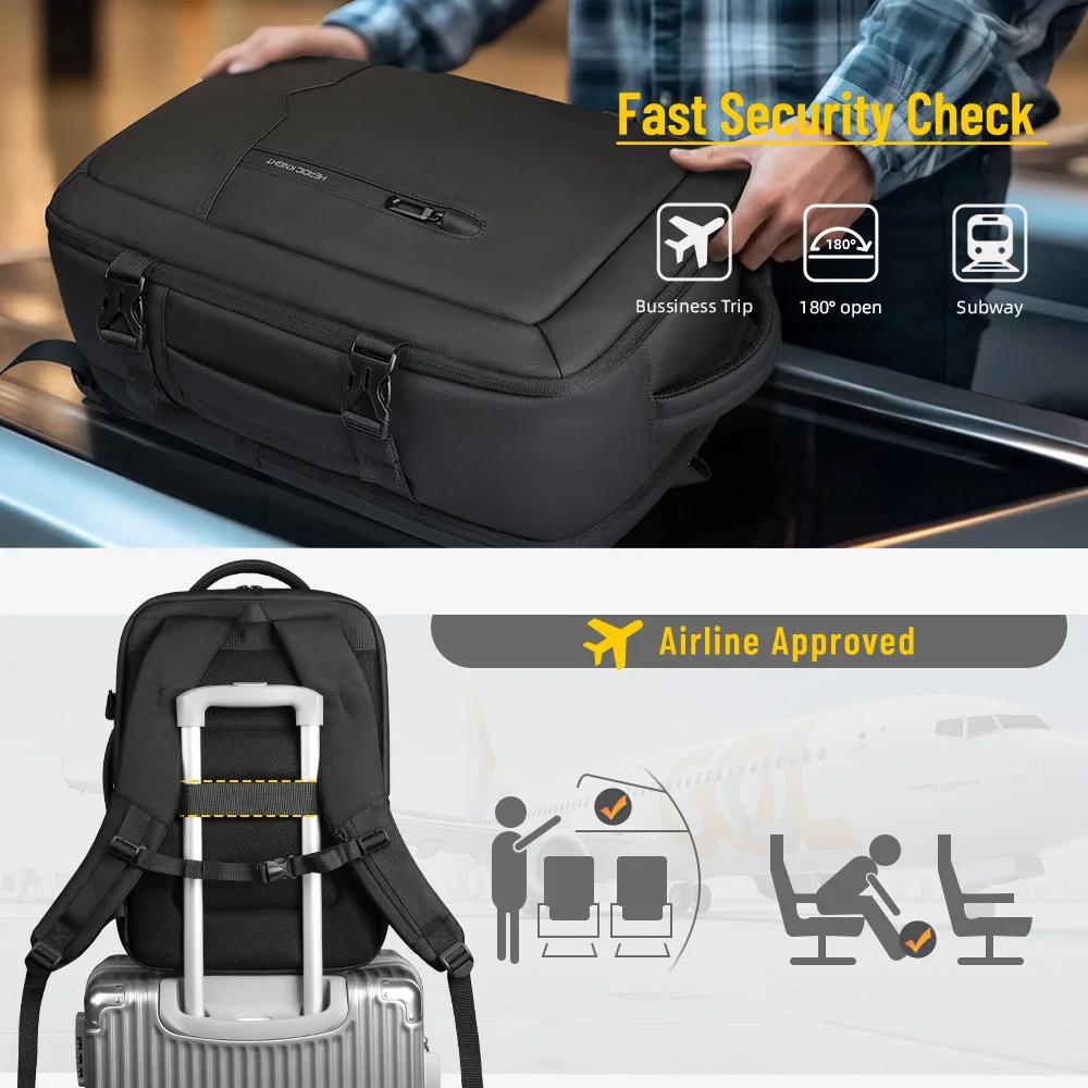 Heroic Knight voyage hommes 17.3 pouces sac à dos pour ordinateur portable de luxe affaires sac à do