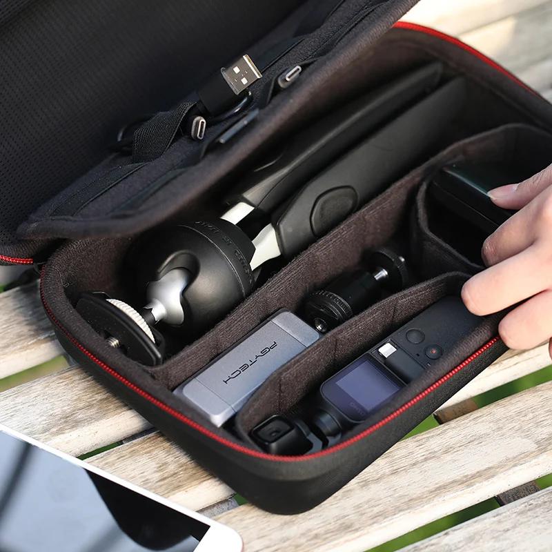 IcalYTECH-Étui de transport pour appareil photo, boîte de rangement, sac à main, convient pour batte