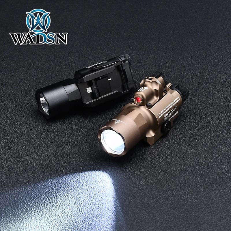 Lampe torche tactique WADSN X400U X400 Ultra avec indicateur laser rouge/vert, lampe pour pistolet G