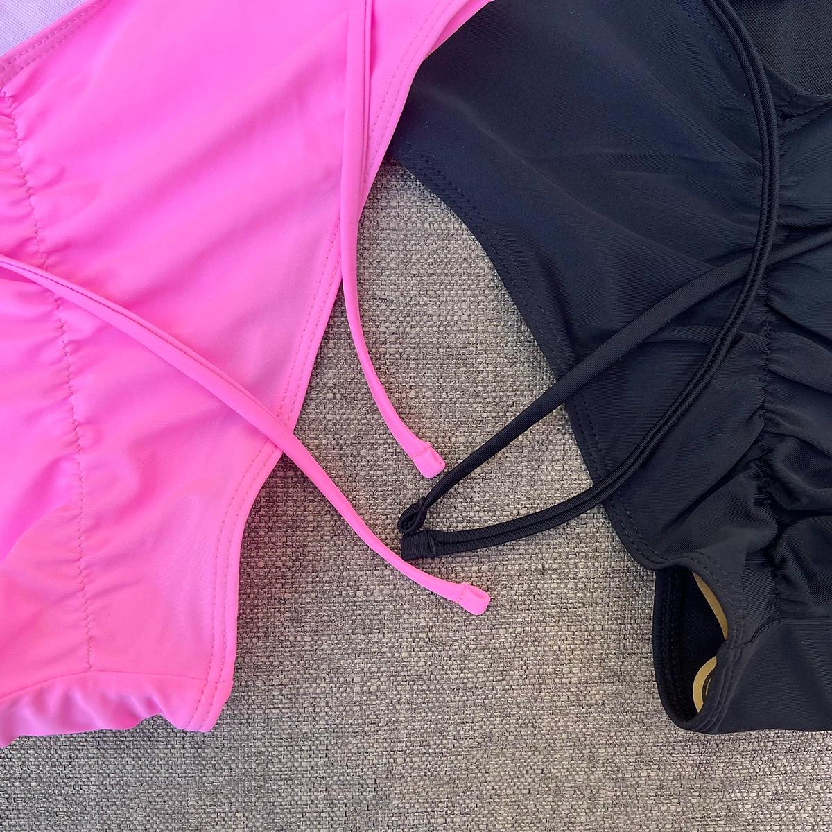Maillot de bain une pièce sexy rembourré pour femme, idéal pour les anniversaires, les fêtes de grou