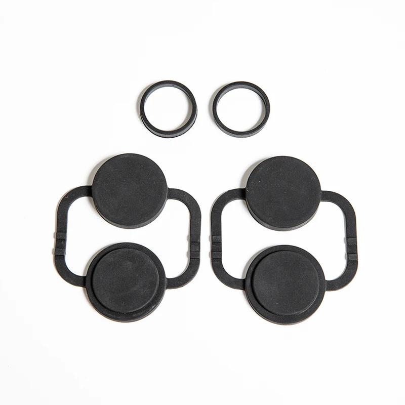 Accessoires d'équipement tactique, couvercle en caoutchouc pour lentille, housse de protection pour 