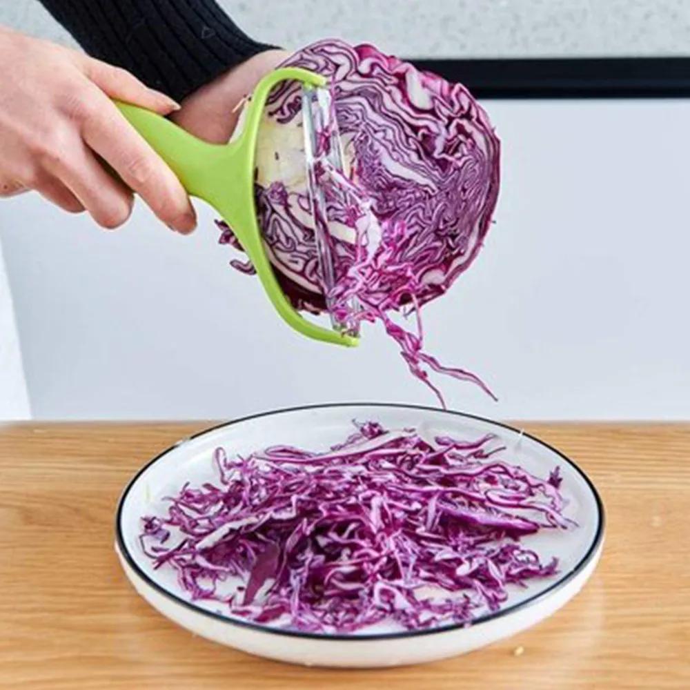 Éplucheur de légumes et de fruits, râpes à chou en acier inoxydable, trancheur de pommes de terre, a