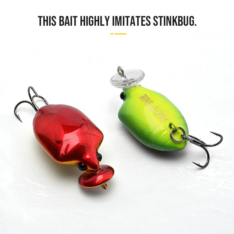 BLUX Camenusi bakou insecte Wobbler leurre de pêche 31mm 2.5g BFS flottant manivelle Stinkbug vairon