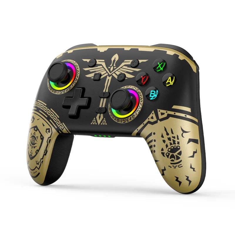 Manette de jeu sans fil Bluetooth, style Tears of the Kingdom Pro, manette de jeu pour NS, PC, Andro