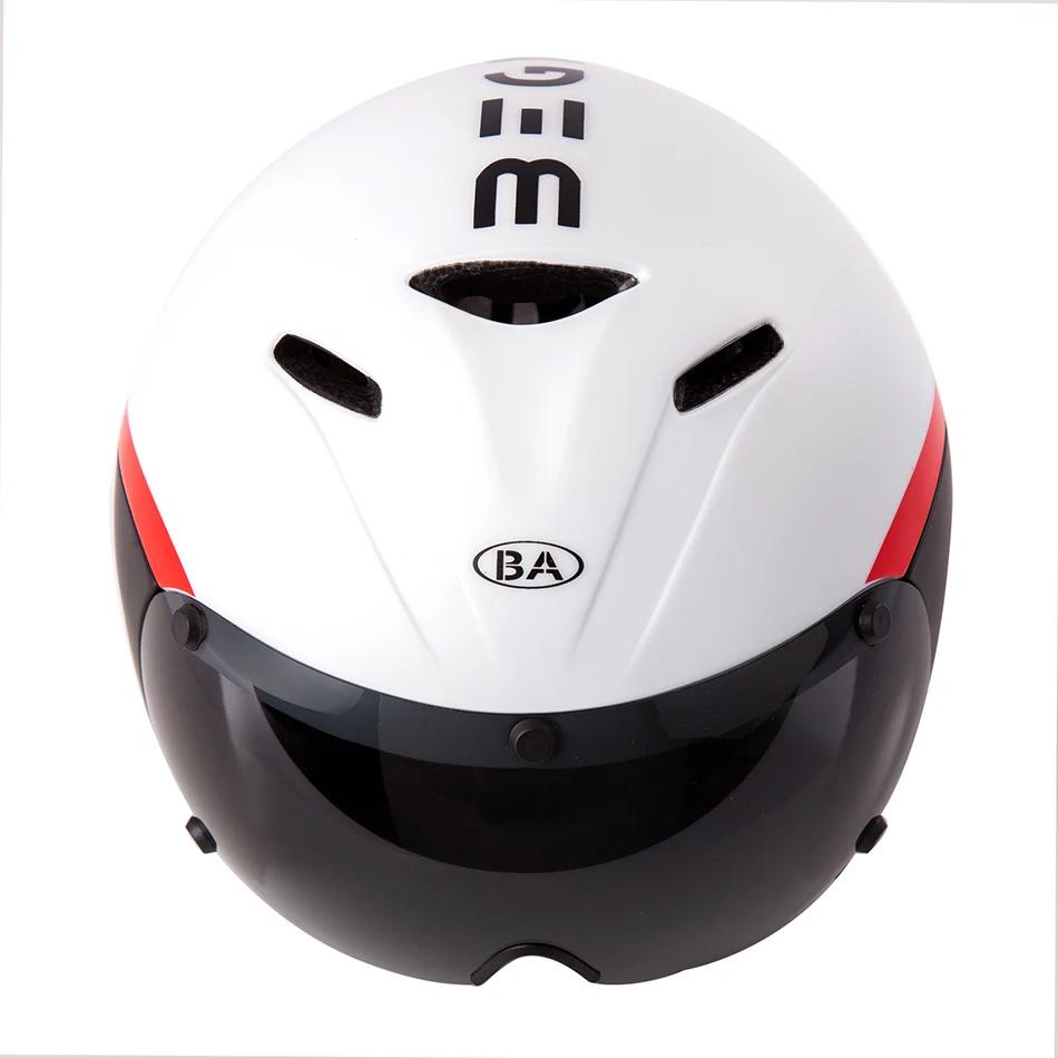 Aero Goggles casque de vélo TT Triathlon casques de vélo de route casque d'équitation de course auto