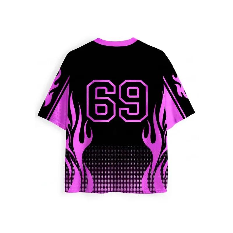 Nouveau T-shirt de sport à manches courtes New Jersey 2026, T-shirt à manches courtes col en V, Mail