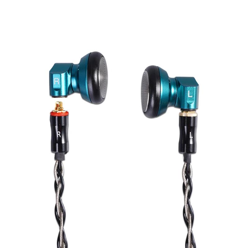 Yincrow RW-2000 Flagship HIFI Métal CNC Écouteur 15mm Dynamic Drive Earbud MMCX 3-en-1 Plug Balchose