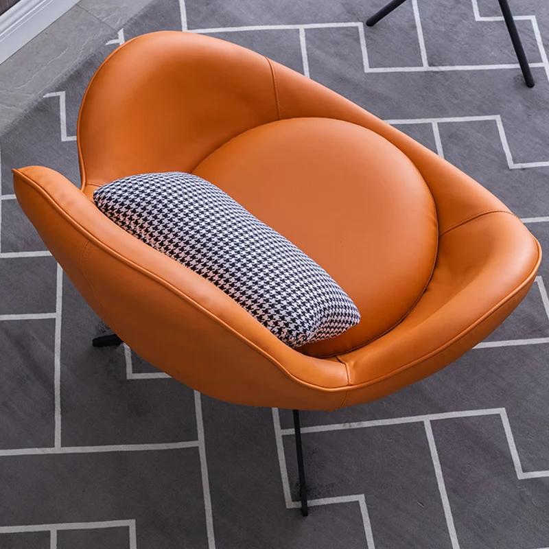 Chaise de tigre scandinave pour salon, canapé paresseux nordique, chaise œuf design, chaise de loisi