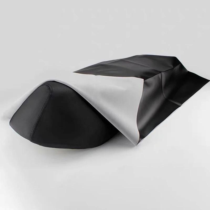 Housse de siège de moto en cuir Pu, accessoire de Scooter de cyclomoteur, imperméable, remplaçable, 
