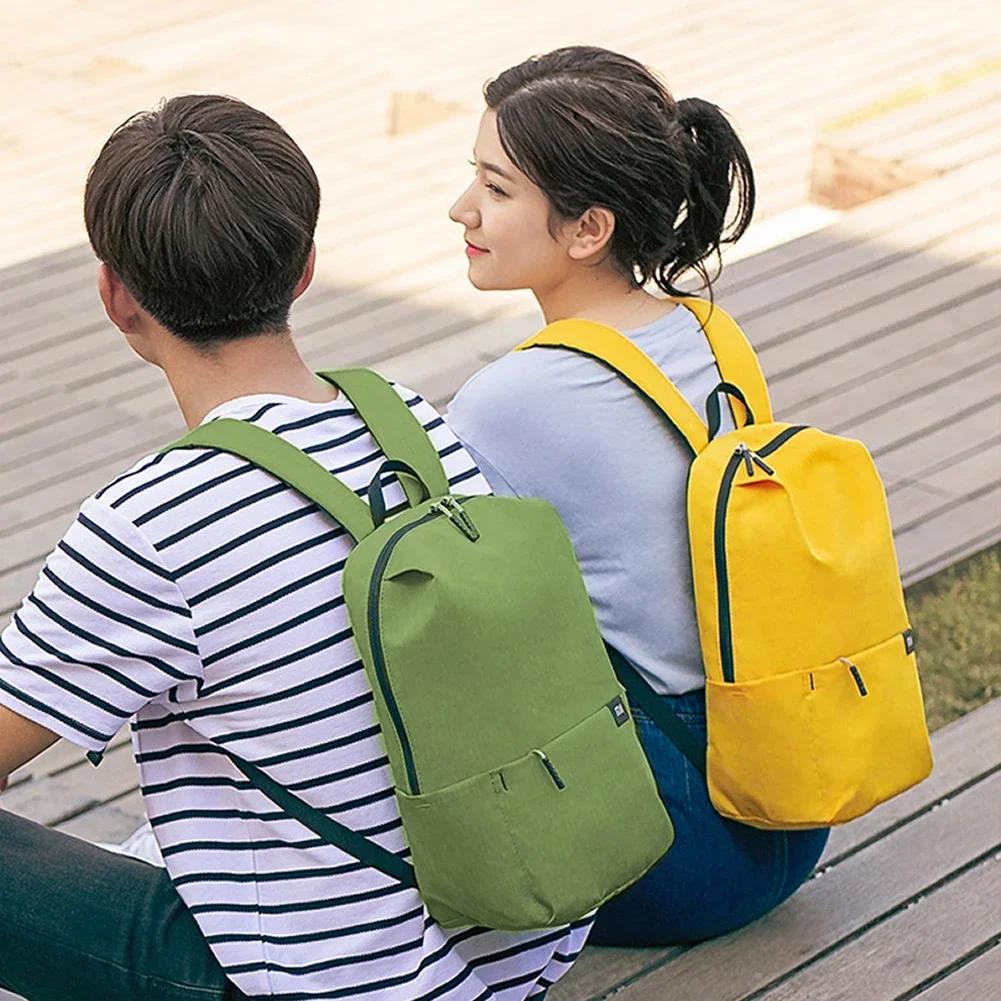 Xiaomi Mi-Petit sac à dos original, sacoche de ville, de loisirs, de voyage, de sport, étanche, unis